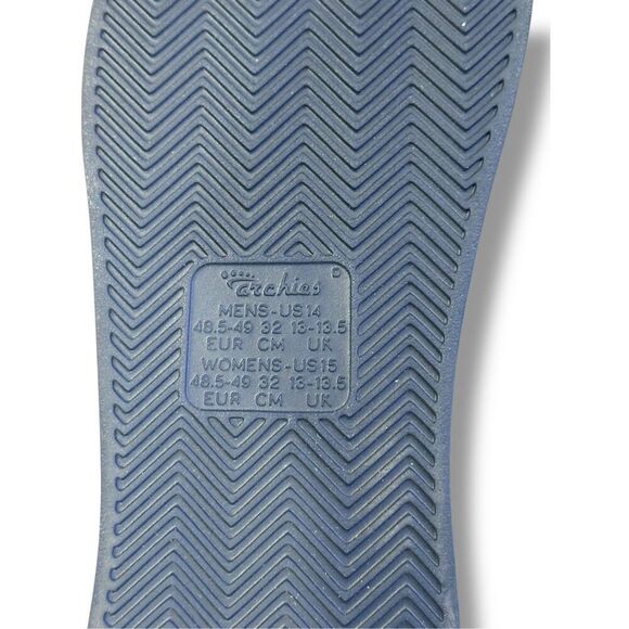 NWT ARCHIES Arch Support Flip Flops Sandals Size 14 Mens 15 Women EU 48.5 - 49